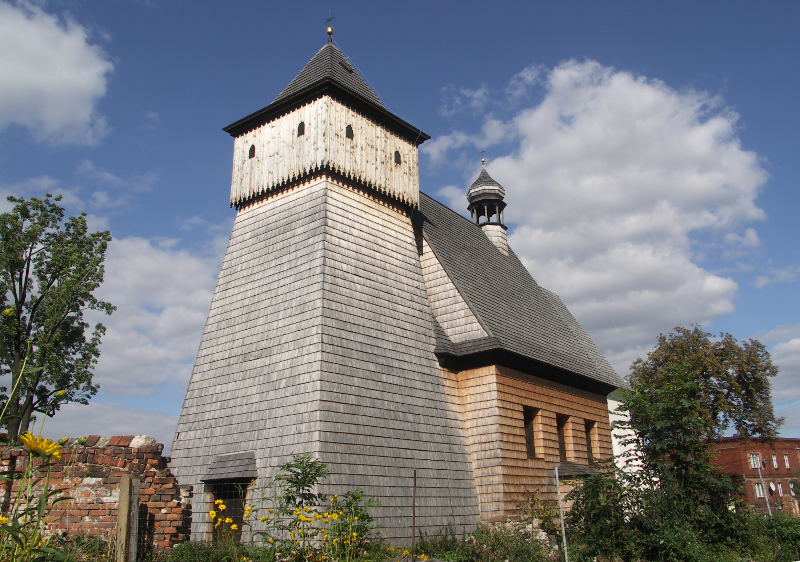 Drewniany kościół w Gliwicach, foto Edward Wieczorek ostropa